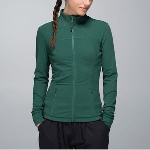 LULULEMON FORME JACKET GREEN